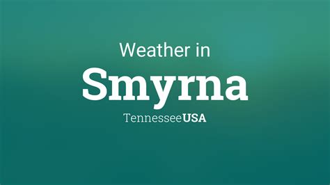 Weather smyrna - Smyrna, Smyrna Airport: Enter Your "City, ST" or zip code : metric: D a t e Time (cst) Wind (mph) Vis. (mi.) Weather Sky Cond. Temperature (ºF) Relative Humidity Wind Chill (°F) …